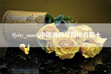 梁山中国消防学院排名前十