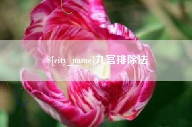 梁山九宫排除法