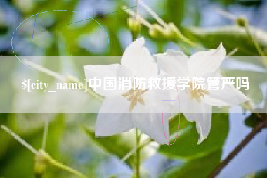梁山中国消防救援学院管严吗