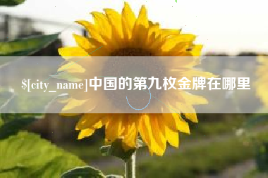 梁山中国的第九枚金牌在哪里