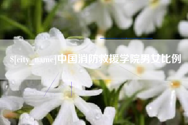 梁山中国消防救援学院男女比例