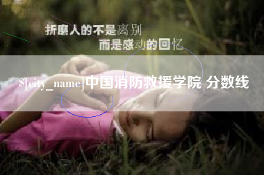 梁山中国消防救援学院 分数线
