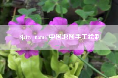 梁山中国地图手工绘制