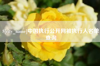 梁山中国执行公开网被执行人名单查询