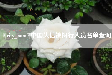 梁山中国失信被执行人员名单查询