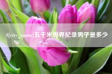 梁山五千米世界纪录男子是多少
