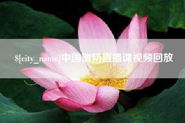 梁山中国消防直播课视频回放