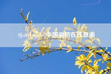 梁山中国消防在线查询