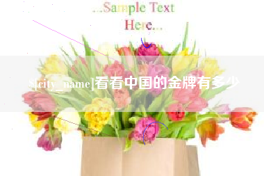 梁山看看中国的金牌有多少